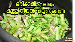 കൂട്ടു തീയൽ  TheeyalHow to make TheeyalOnam Sadya RecipesKerala Style TheeyalTheeyal Recipe [upl. by Goldsworthy390]