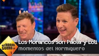 Los Morancos en la piel de dos señoras que llevaban 30 años sin verse  El Hormiguero 30 [upl. by Viddah]