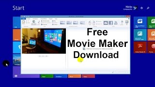 How to Download Windows Movie Maker  Free amp Easy Download amp Install [upl. by Eihpos]