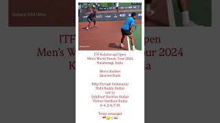 Rifqi FitriadiRishi Reddy vs Siddhant BanthiaVishnu Vardhan  Kalaburagi 2024 QF RifqiFitriadi [upl. by Kcirdneh]