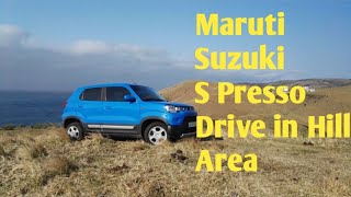 S Presso Drive in hill areas  Maruti Suzuki S Presso well performed in hill areas [upl. by Anaili]