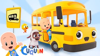 El bus comilón de Cuquín y más canciones infantiles con Cleo y Cuquín [upl. by Yelnik65]