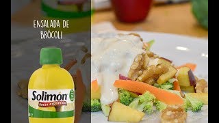 Ensalada de brócoliRecetas de comida con limón [upl. by Edlihtam]