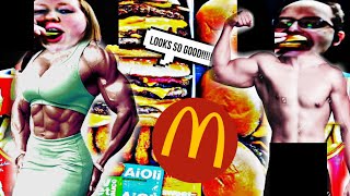 Songbyrd ASMR Devouring McDonalds 🍔🤤 [upl. by Leunamnauj]