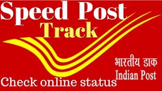 How to track speed post  check status online  Hindi detail [upl. by Hollyanne]