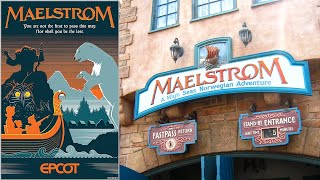 Maelstrom A High Seas Norwegian Adventure  Disney Parks EPCOT Extinct Ride POV  4k Upscale [upl. by Nova115]