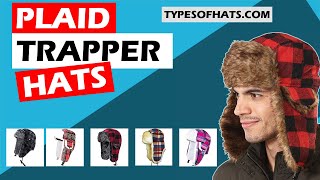 Plaid Trapper Hats Collection [upl. by Tadich446]