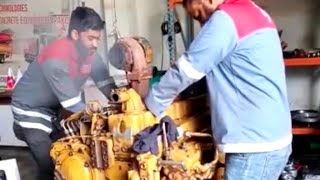 Excavator Engine testing youtube dieselengine constructionequipmentautomobile excavatorengine [upl. by Aubine802]