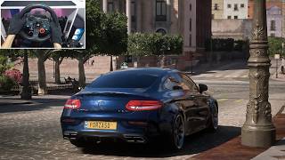 Mercedesamg C63 S Coupé  Forza Horizon 5  Logitech g29 gameplay [upl. by Noyahs186]