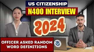 New US Citizenship Test 2024  Can you pass n400 Naturalization interview [upl. by Esoryram]