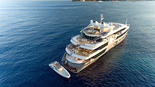 MY Serenity  Luxury yacht charter in Greece [upl. by Ahcatan]