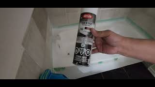 easyway to do tub reglaze in your house [upl. by Cousin]