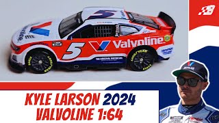 NASCAR DIECAST REVIEW Kyle Larson 2024 VALVOLINE 164 [upl. by Ettenyl956]