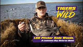 LSU Pitcher Kade Woods Louisiana Boy Returns Home  TIGERS IN THE WILD [upl. by Firmin]