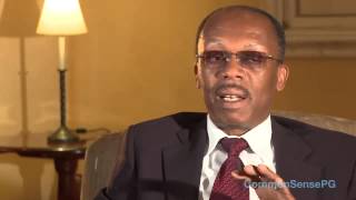 Interview with JeanBertrand Aristide in exile in South Africa Nov 2010 [upl. by Necila]