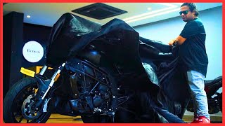 Taking delivery of 🔥New Benelli Super Bike 502c 🔥 Best Super Bike In India 2024 Telugu Benelli boy [upl. by Anewor]