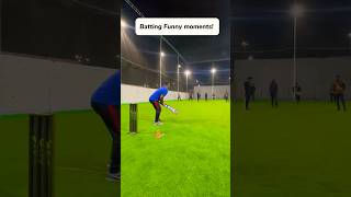 Batsman Funny Moments 😏 Indoor cricket Moments  🏏 cricket cricketshorts indoorcricket [upl. by Nangatrad478]