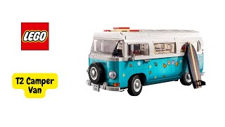 LEGO Creator Expert Volkswagen T2 Camper Van  LEGO set 10279 [upl. by Ailemak]