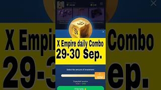 XEmpire Investment Fund Today 2930 September  Musk Empire DailyCombo X Empire Investment Today [upl. by Paige]