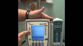 Alaris Infusion Pump Setup [upl. by Strickman]