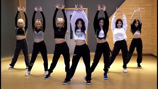 PURPLE KISS PONZONA Mirrored Dance Practice [upl. by Ahtamat]