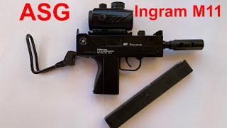 ASG Cobray Ingram M11 BB Gun 177 Cal [upl. by Naik66]