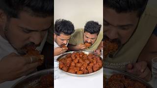 100 SPICY JUMBO MANCHURIAN EATING CHALLENGE😱 Friends Vs Friends😍🔥 shorts eating foodie [upl. by Ingles]