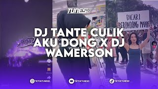 DJ TANTE CULIK AKU DONG GOMEZ LX X DJ WAMERSON SOUND DRF411 MENGKANE [upl. by Dowski]