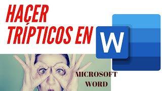 Dividir Hoja de WORD en 3 ✔✔ Folletos y TRIPTICOS [upl. by Ikcaj136]