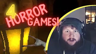 FOUR HORROR GAMES W or L Games [upl. by Ttej]