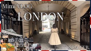 【London vlog】2402 イギリス旅行vlog パリ・ロンドン6泊8日｜観光もグルメも楽しむ初めてのロンドン｜後編・London vlog編｜アフタヌーンティー｜購入品紹介♪ [upl. by Eima]