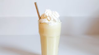 Vanilla Milkshake Recipe  2 Ingredients Only [upl. by Feil]