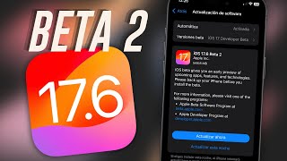 iOS 176 beta 2  PodriÌa ser Demasiado Buena âœ… [upl. by Katya]