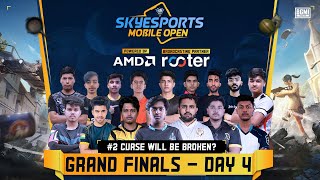 HINDI  MOBILE OPEN  BGMI  GRAND FINALS  Day 4  RNT Blind IQOOSoul XSpark Entity TT [upl. by Nerha298]