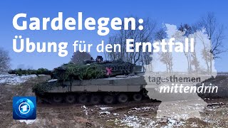 Gardelegen Übung für den Ernstfall  tagesthemen mittendrin [upl. by Nirra948]