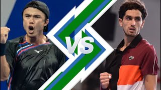 Taro Daniel ダニエル 太郎 vs PierreHugues Herbert  BORDEAUX 2024 [upl. by Suirtimid]