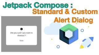 Alert Dialog  Jetpack Compose [upl. by Salema359]