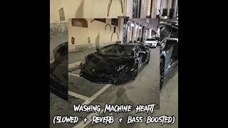 Washing Machine Heart  Mitski Slowed  reverb  bass boosted [upl. by Nerehs]