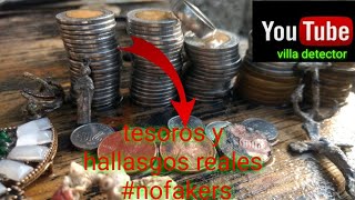 Buscador de Tesoros VILLA DETECTOR Anillos Monedas y Cuevas en Cerro [upl. by Warring]