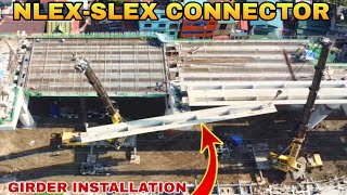 GIRDER INSTALLATION NGAYON LANGNLEXSLEX CONNECTOR SECTION 2 PACOSTA MESA RD UPDATE 11022024 [upl. by Jezrdna947]