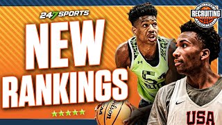 College Basketball Recruiting Weekly New Rankings RELEASED 🧠  Risers amp Fallers 📈 [upl. by Oironoh741]