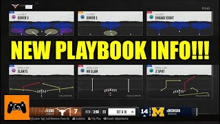 New Playbook Info  College Football 25 Gameplay First Look [upl. by Neal728]