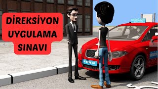 Ehliyet Direksiyon Uygulama Sınavı  Ehliyet Akademisyeni [upl. by Londoner]