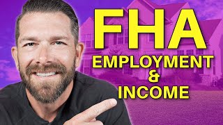 NEW FHA Income Requirements 2024  First Time Home Buyer  FHA Loan 2024 [upl. by Heman]