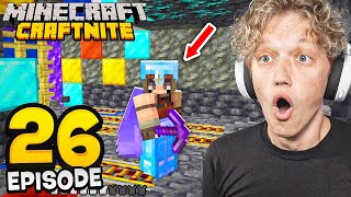 Craftnite 2 Episode 26  UPGRADED MINE SHAFT infinite diamonds [upl. by Cowen]