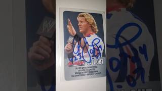 Y2J CHRIS JERICHO AUTOGRAPH CARD wwe [upl. by Gilliam]