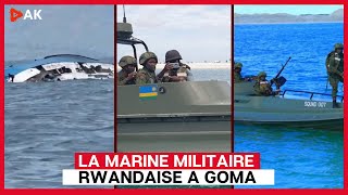 LA MARINE MILITAIRE RWANDAISE A GOMA [upl. by Annel6]