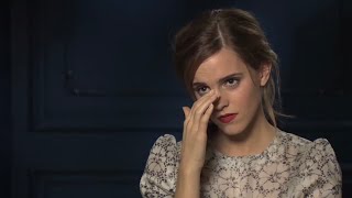 Emma Watson gets upset and stops the interview [upl. by Nivram]