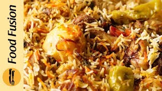 Sindhi Biryani Recipe By Food Fusion [upl. by Aihsoek174]