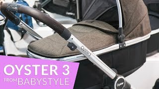 Oyster 3  How the seat unit folds  Demonstration by BabyStyle [upl. by Aivek]